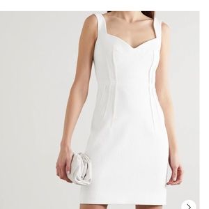 Emilia Wickstead white mini dress